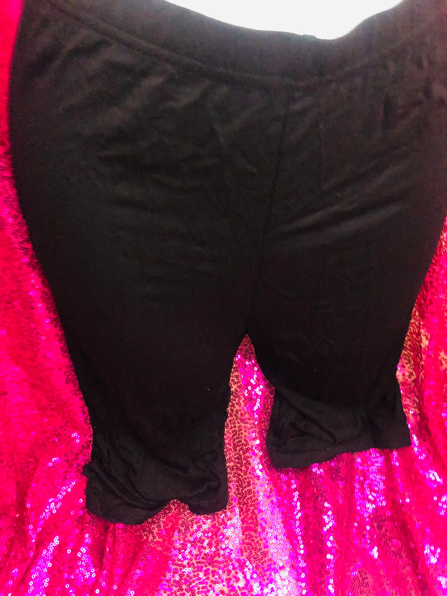 Black shorts kids tights size 8